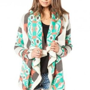 Boho Aztec Cardigan